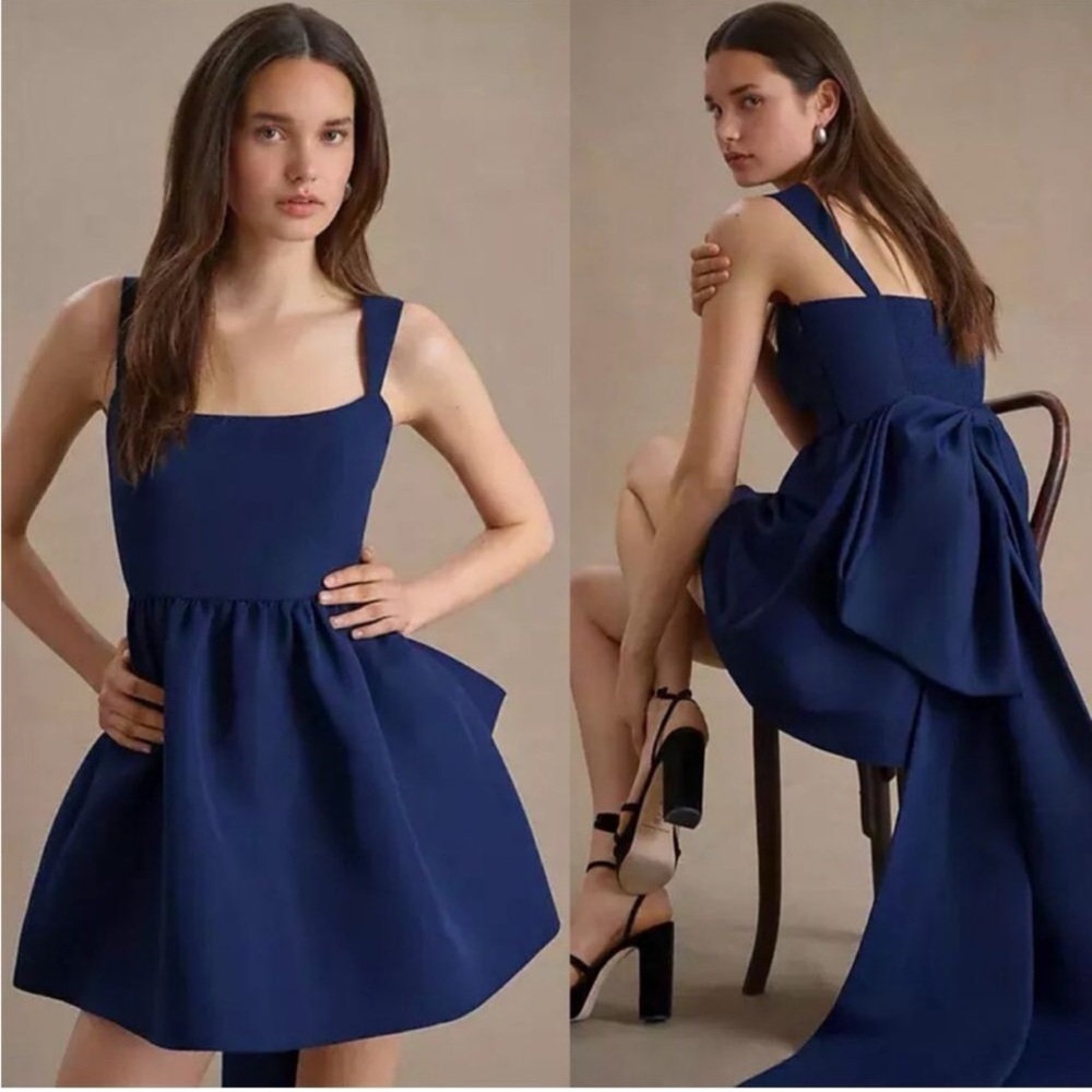 Anthropologie Bow Dress